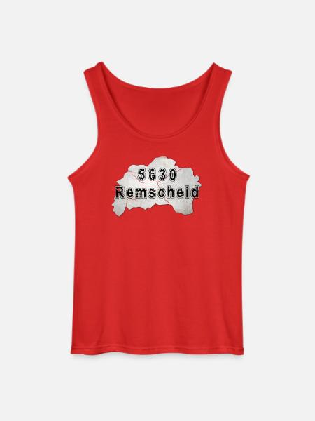 Remscheid 5630 Postkartenstil - Gildan Männer Tank Top - Rot