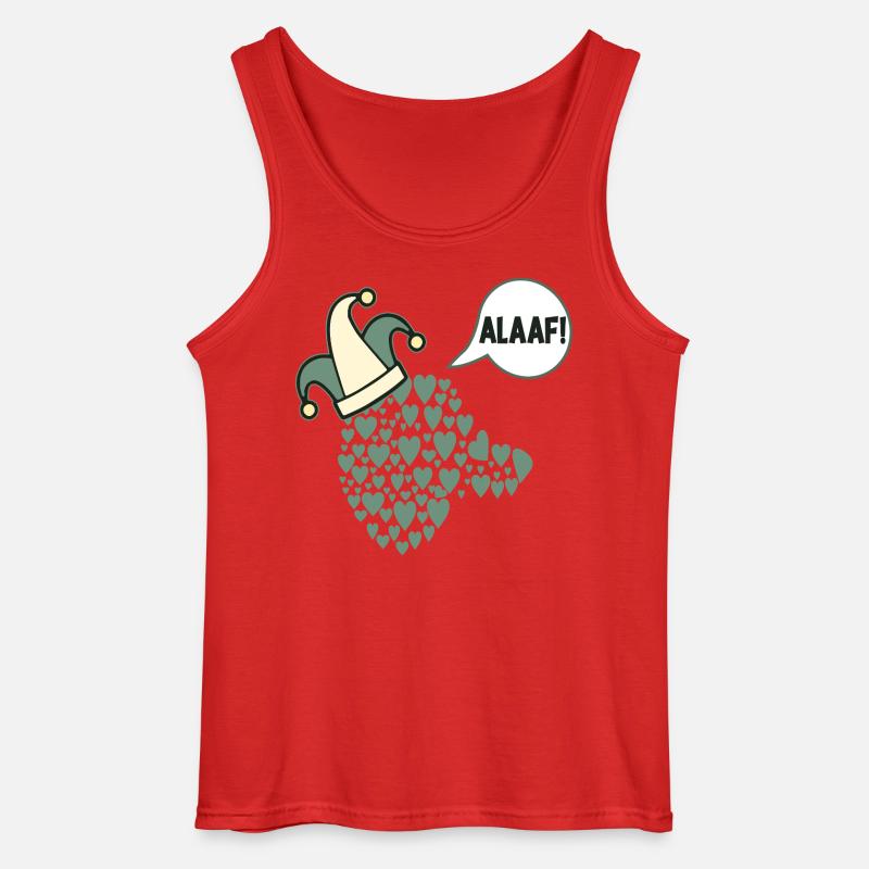Karneval Alaaf Hunde Prinz - Gildan Männer Tank Top - Rot