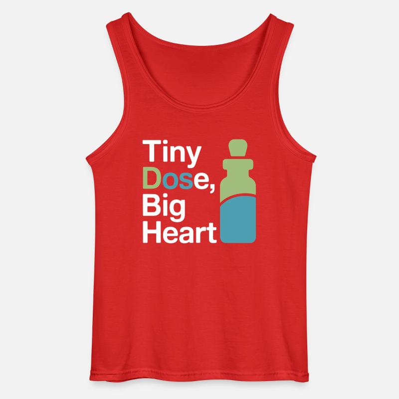 Certified Clinical Micro-Dose Practitioner Apparel - Gildan Men’s Tank Top - red