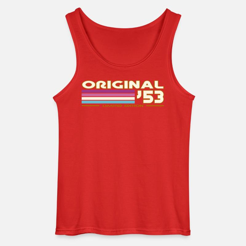 1953 - Gildan Männer Tank Top - Rot
