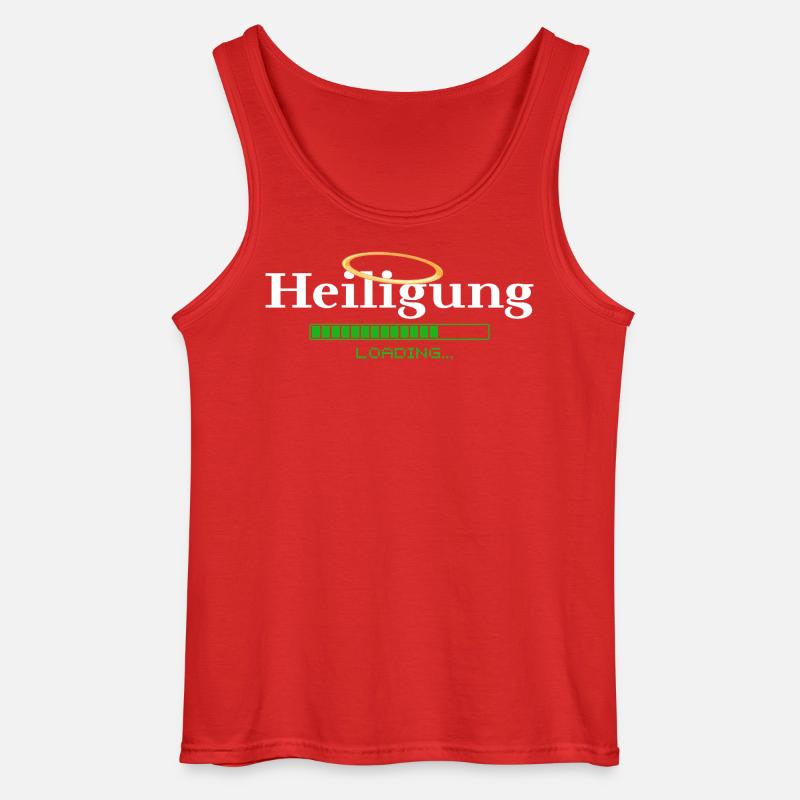 Heiligung - loading - Heiligenschein - Gildan Männer Tank Top - Rot