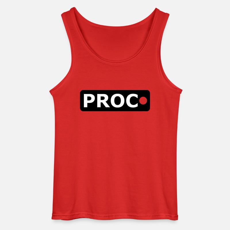 ProcDOT - Visual Malware Analysis - Gildan Männer Tank Top - Rot