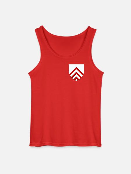 Wappen von Perche - Gildan Männer Tank Top - Rot