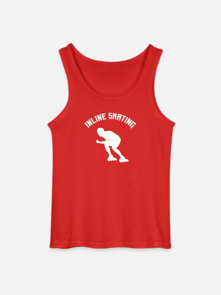 Roller - Débardeur Gildan Homme - rouge