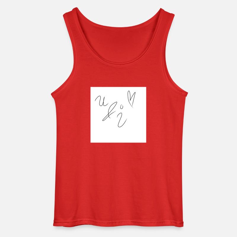U&I - Gildan Männer Tank Top - Rot