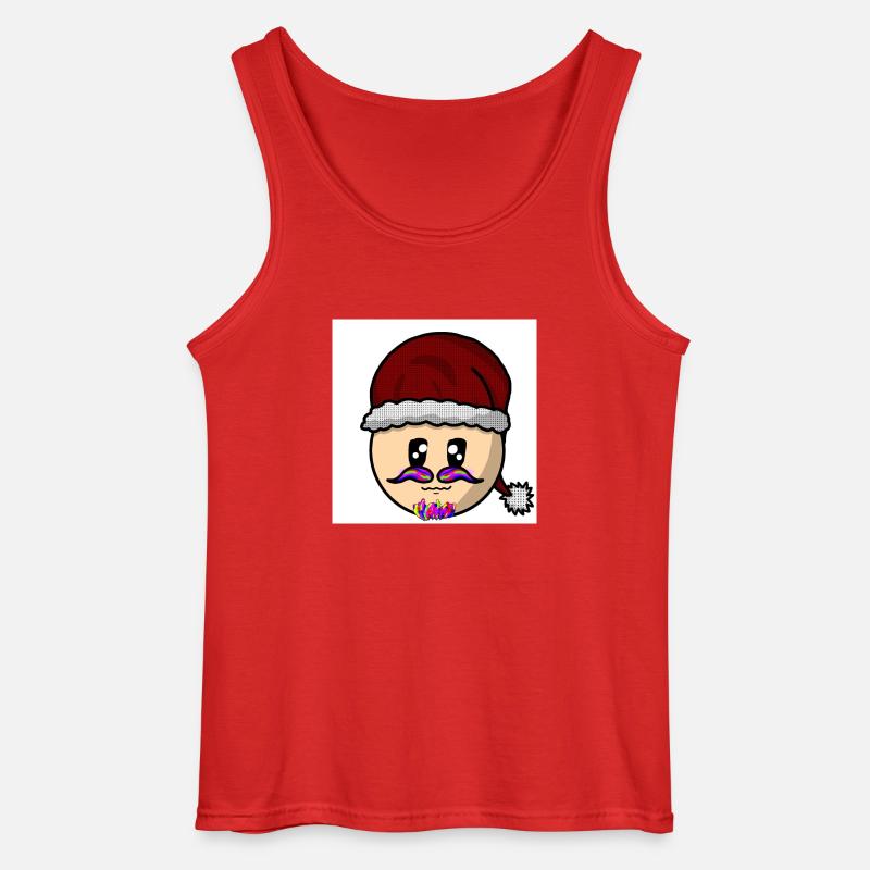 Hoho - Gildan Männer Tank Top - Rot