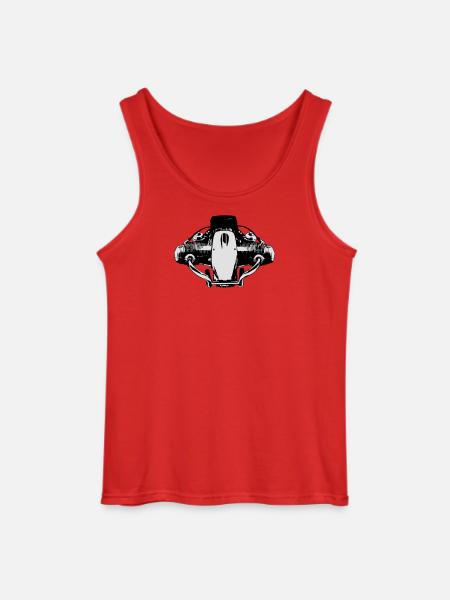 2 Ventil Boxermotor - Gildan Männer Tank Top - Rot
