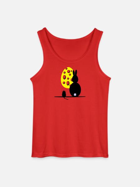 Mäuseosterei - Gildan Männer Tank Top - Rot