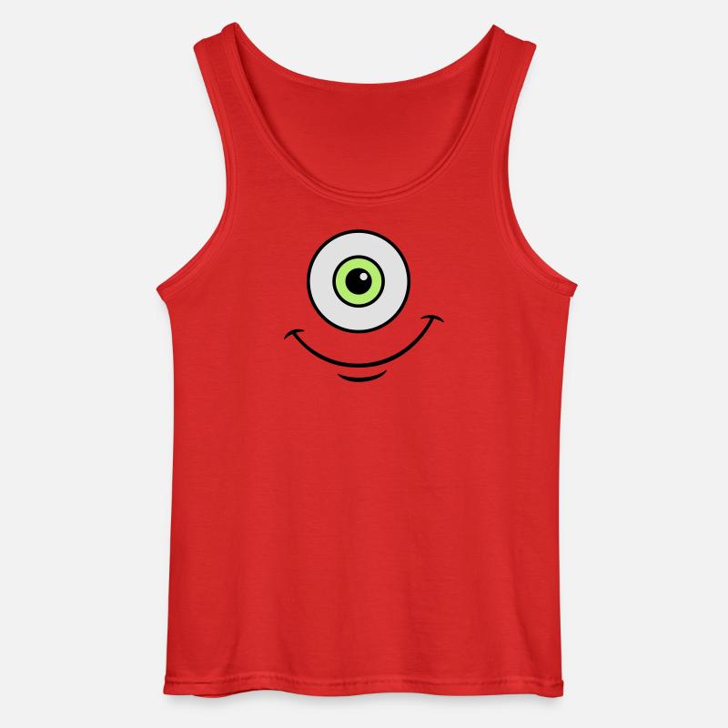 Mike - Gildan Männer Tank Top - Rot