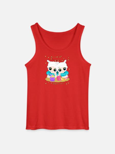sternzeichen_gemini - Gildan Men’s Tank Top - red