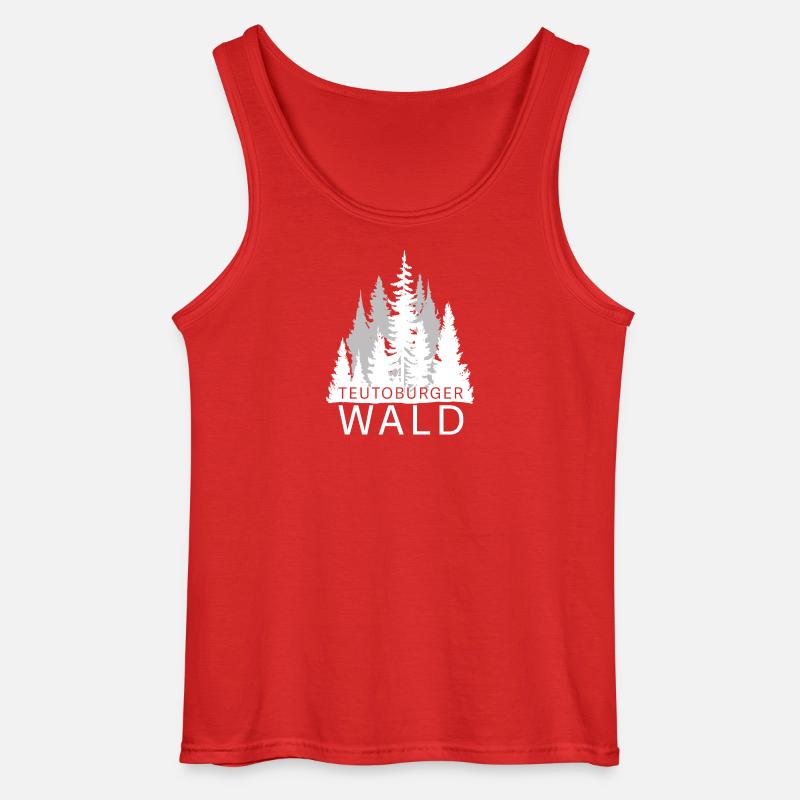 Teutoburger Wald - Gildan Männer Tank Top - Rot