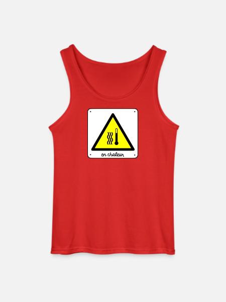 Heat - Gildan Men’s Tank Top - red