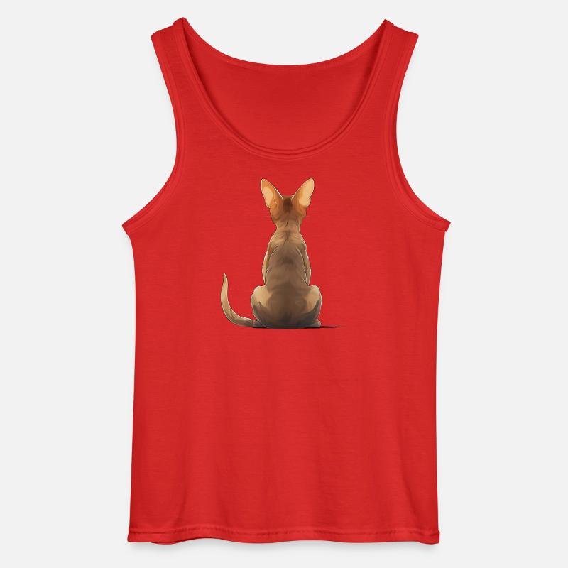 Abessinisch - Gildan Männer Tank Top - Rot