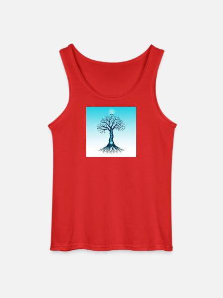 Spiritual Tree - Débardeur Gildan Homme - rouge