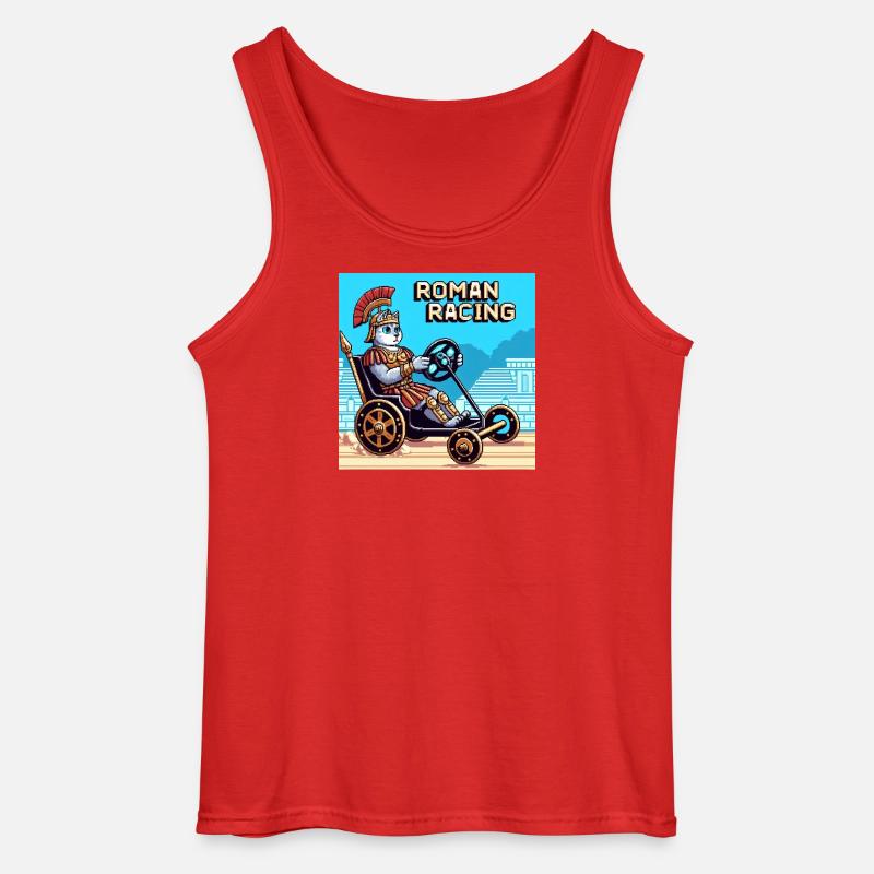 Der Lehrplan - Gildan Männer Tank Top - Rot