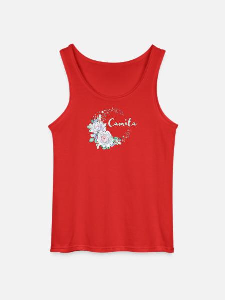 Pour Camila - Débardeur Gildan Homme - rouge