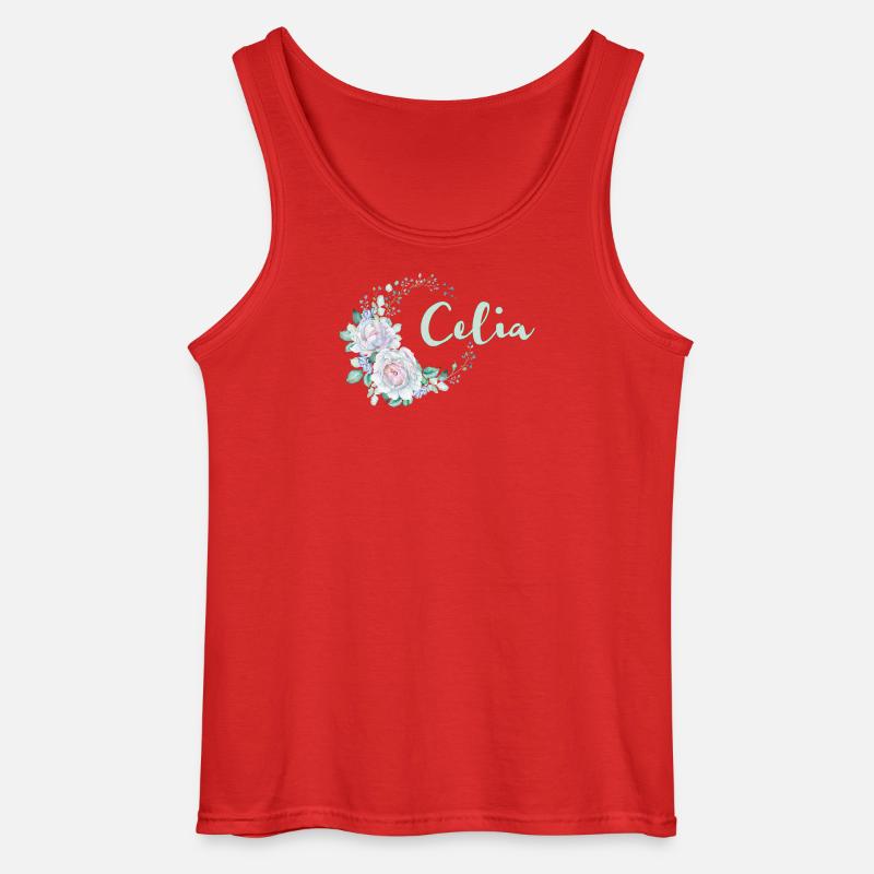 Für Celia - Gildan Männer Tank Top - Rot