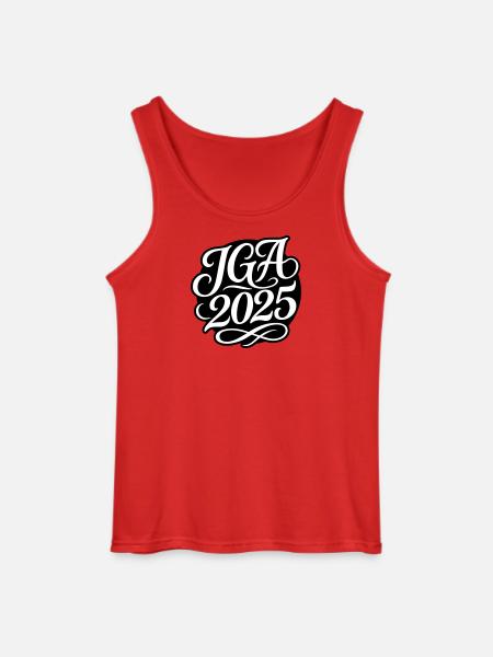 Jga 2025 Bachelor Party - Gildan Men’s Tank Top - red