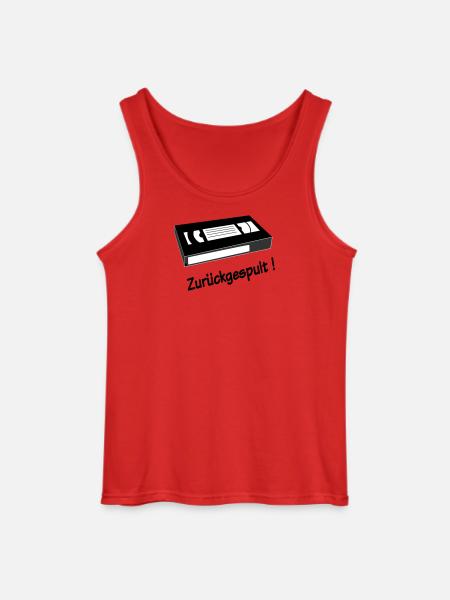 Rewound - Gildan Men’s Tank Top - red