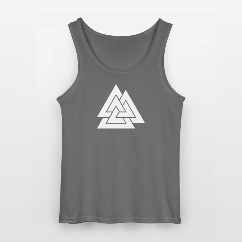 Geometric triangular nesting Gildan Men’s Tank Top