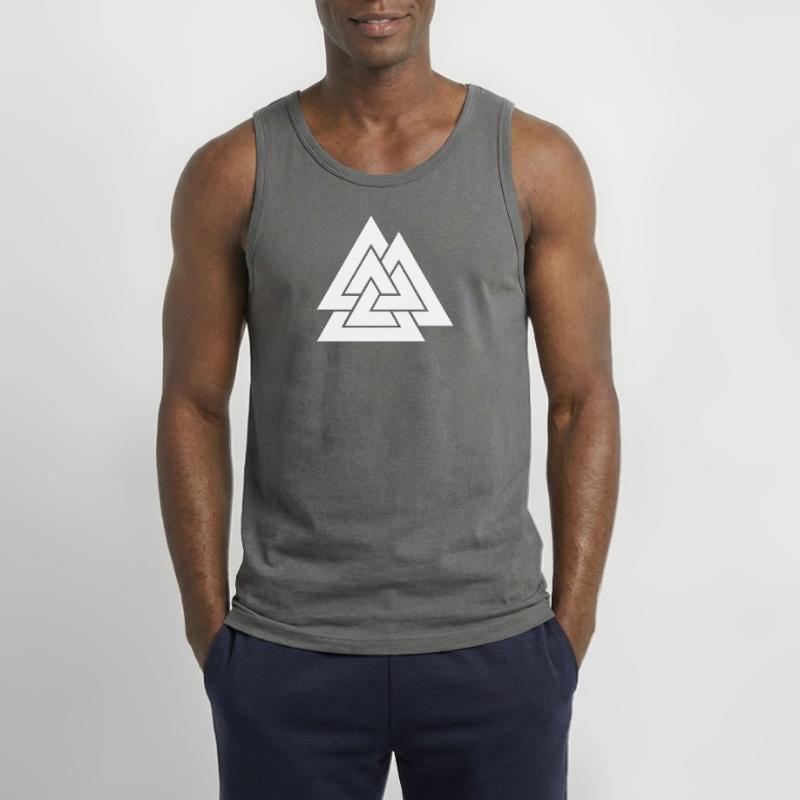Geometric triangular nesting Gildan Men’s Tank Top