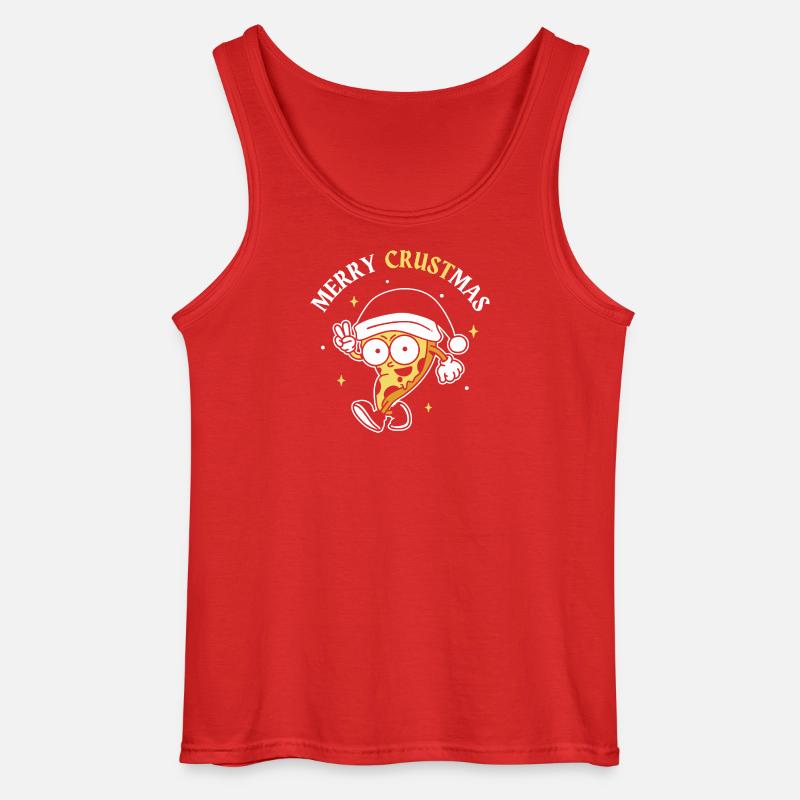 Fröhliche Krusten - Gildan Männer Tank Top - Rot