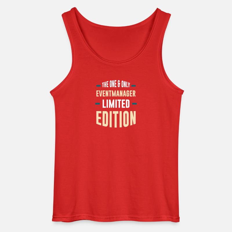 Eventmanager Limitierte Edition - Gildan Männer Tank Top - Rot