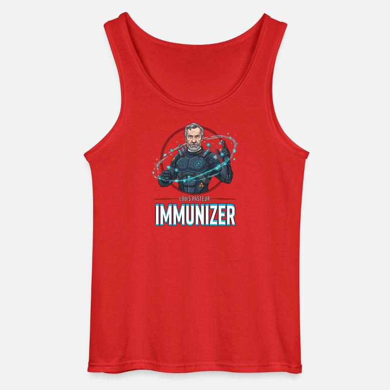 Pasteur-Immunizer-Rüstung - Gildan Männer Tank Top - Rot