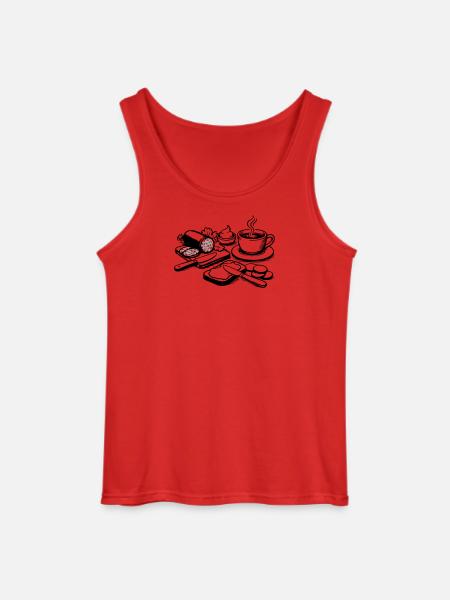meal - Gildan Men’s Tank Top - red
