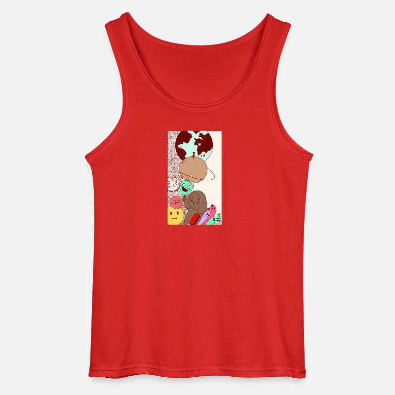 Colors-Universum - Gildan Männer Tank Top - Rot