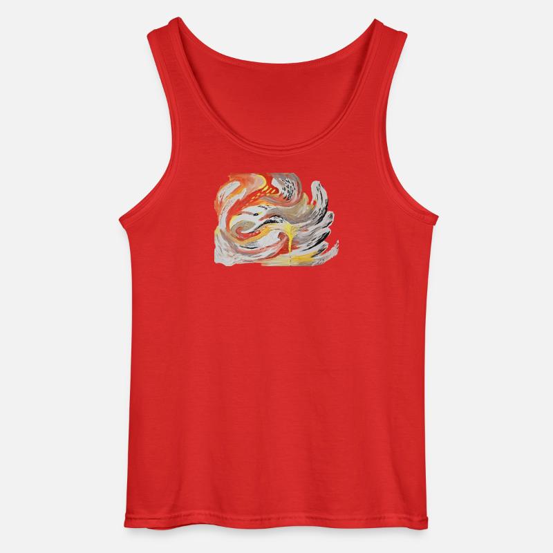PHÖNIX  - Gildan Männer Tank Top - Rot