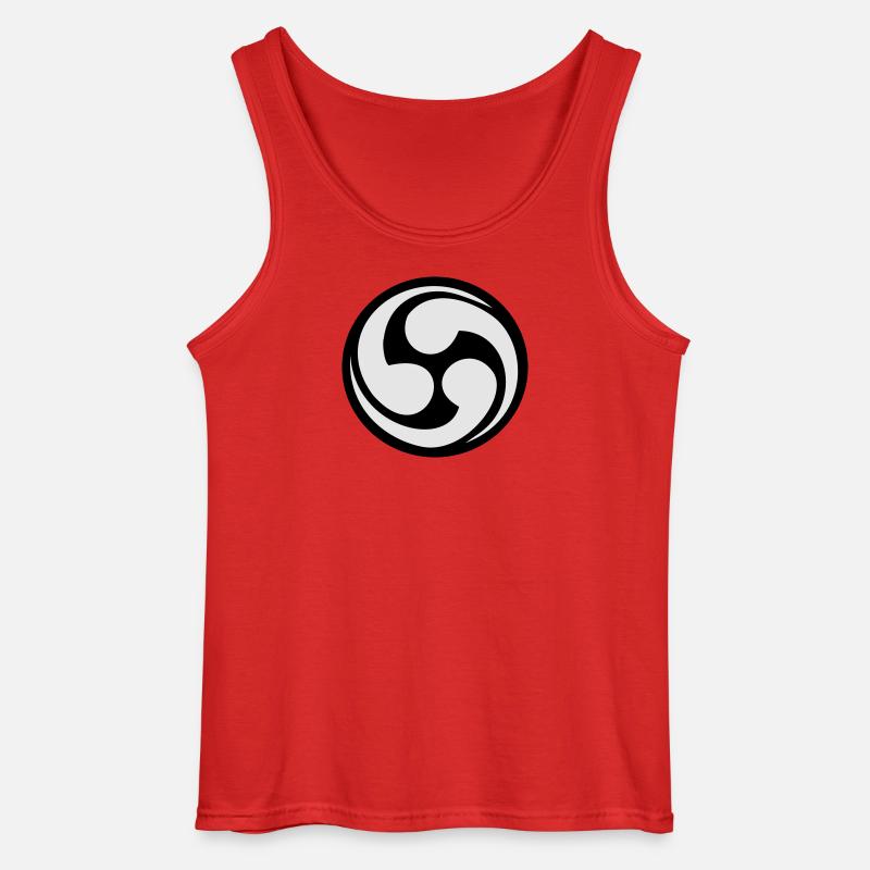 mitzu_tomoe_02 - Gildan Männer Tank Top - Rot