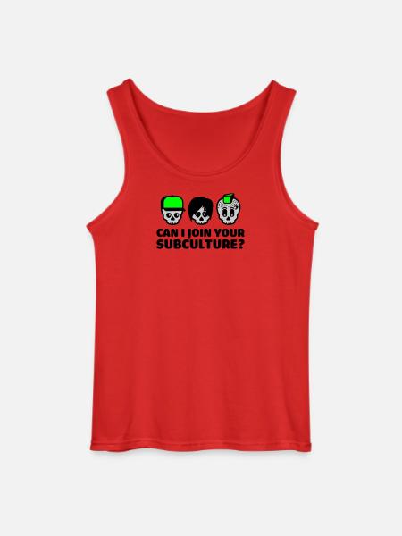 subculture - Gildan Men’s Tank Top - red