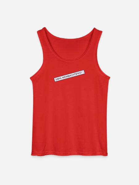 Noël à 100 % - Débardeur Gildan Homme - rouge