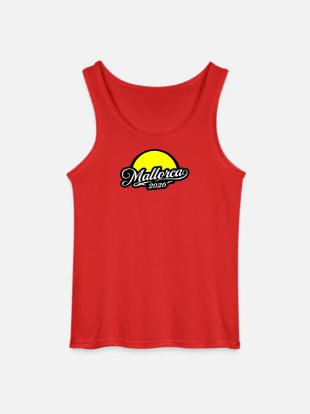 Mallorca 2026 Sun - Gildan Men’s Tank Top - red