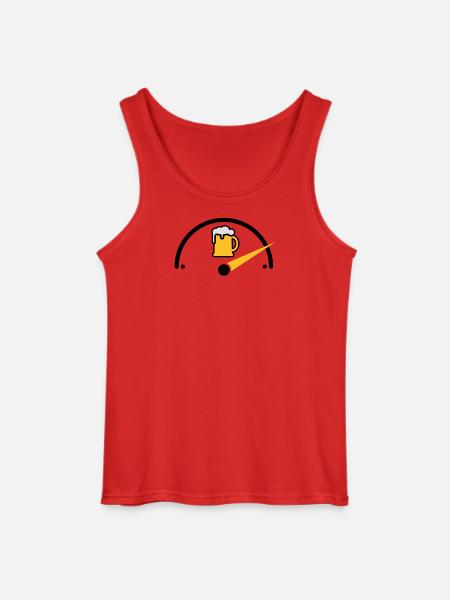Bier full - Gildan Men’s Tank Top - red