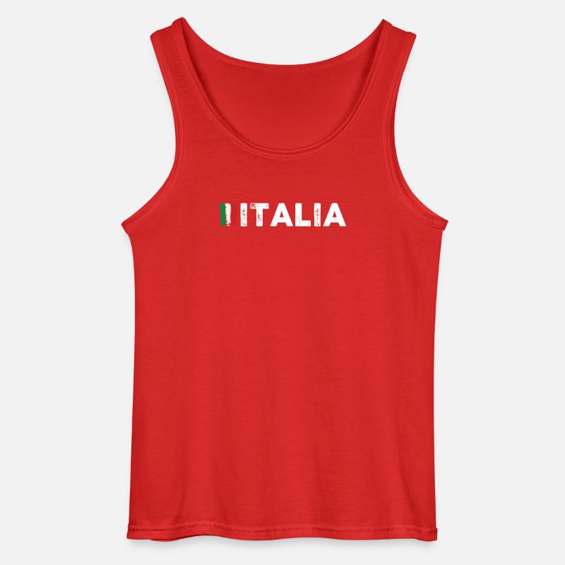 request_image_needed - Gildan Men’s Tank Top - red