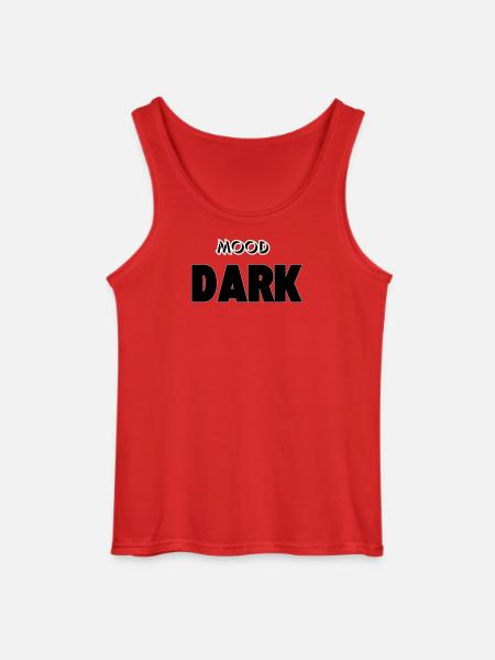 Mood: Dark - Gildan Men’s Tank Top - red