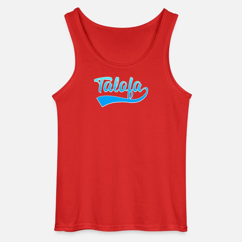 Samoa - Gildan Männer Tank Top - Rot