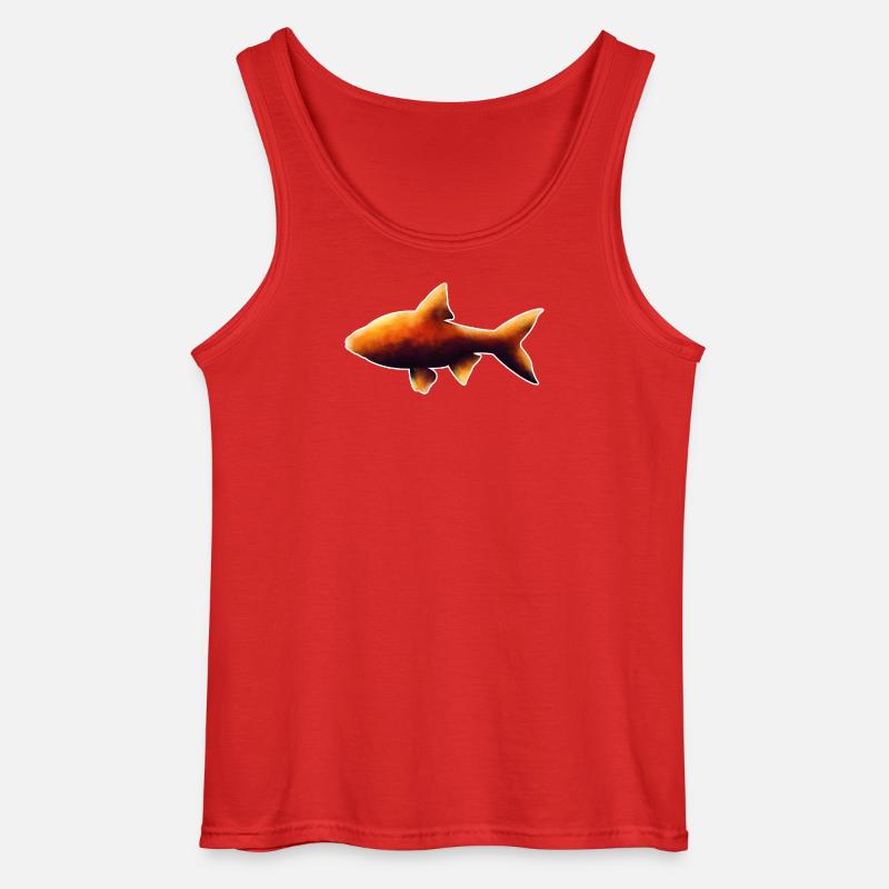 Plötze.1 - Gildan Männer Tank Top - Rot