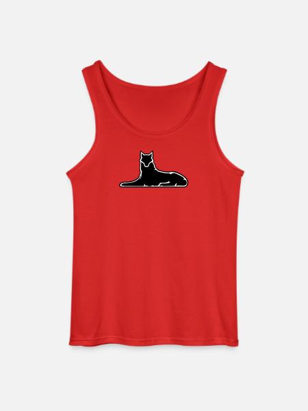 Wolf of Ichkeria 2024 - Gildan Men’s Tank Top - red