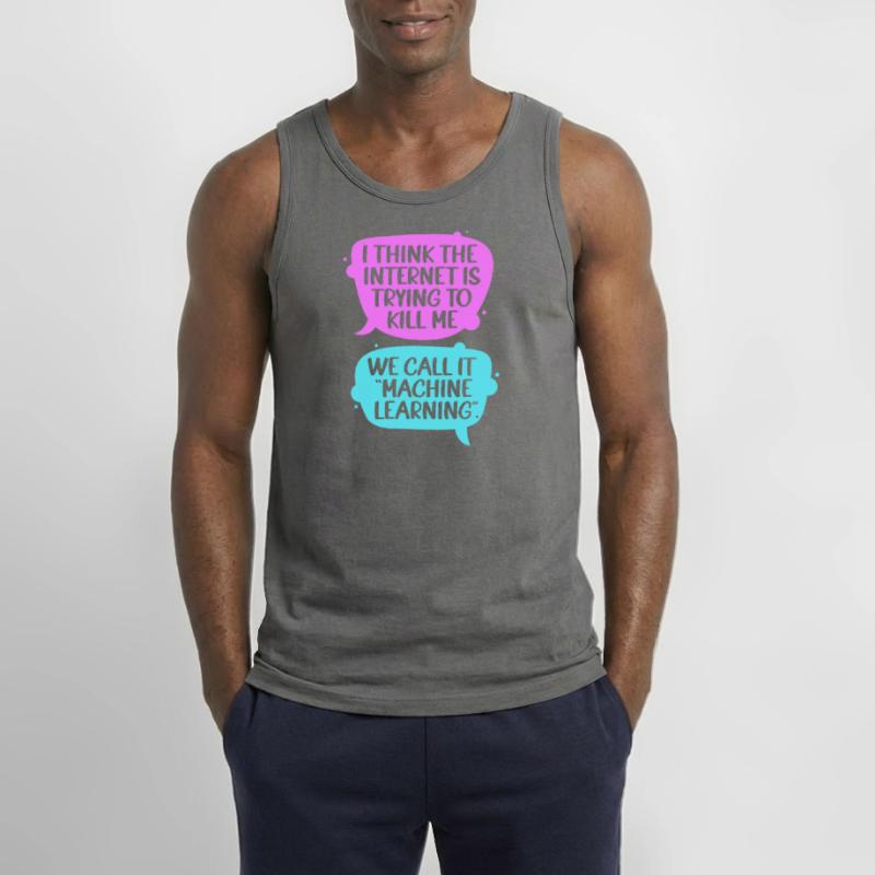 GPT Programmer Coder Gildan Men’s Tank Top