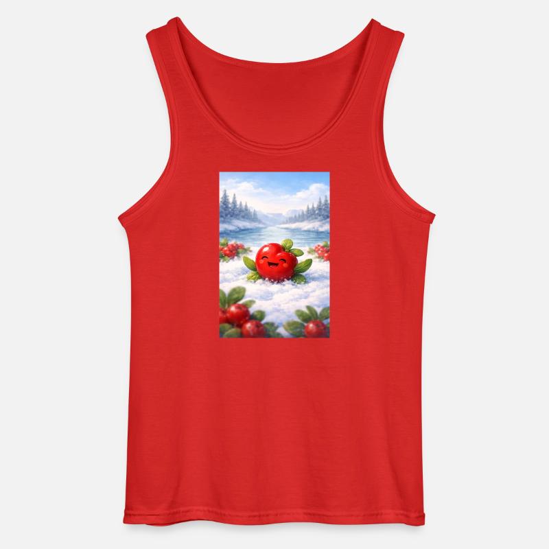 Priselbeere - Geschenke des Weiten Nordens - Gildan Männer Tank Top - Rot