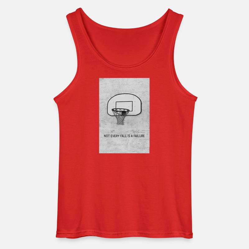 Not every fall is a failure - Gildan Männer Tank Top - Rot