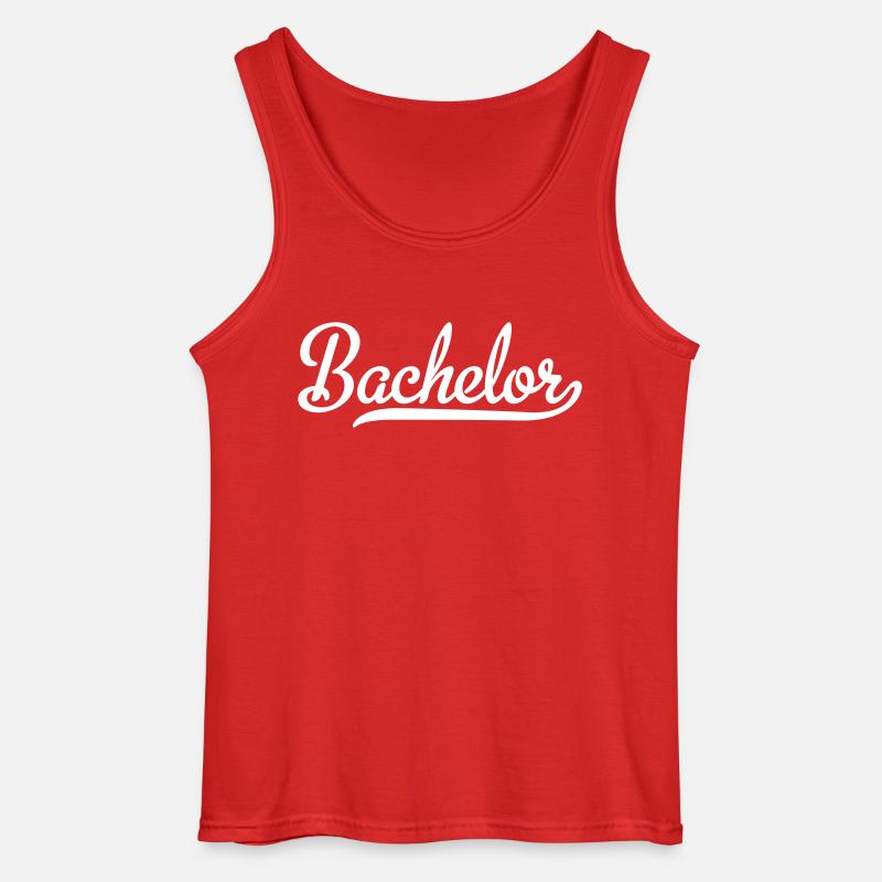 Bachelor - Gildan Männer Tank Top - Rot