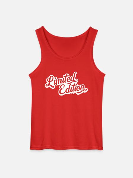 Limited Edition - Gildan Men’s Tank Top - red