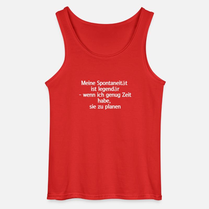 Group 17 - Gildan Männer Tank Top - Rot