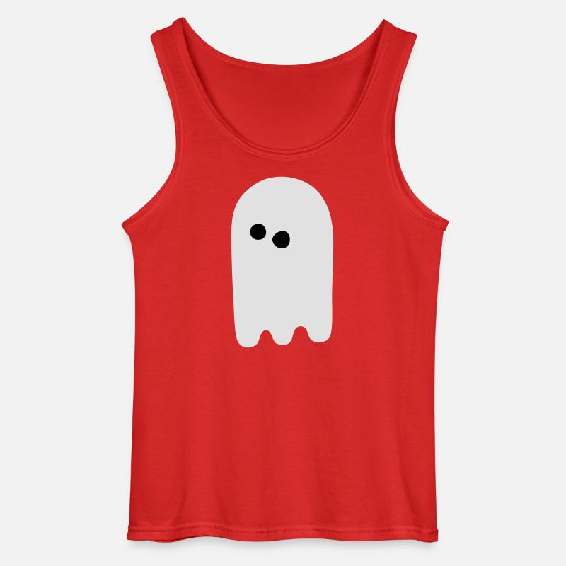 Gespenst - Gildan Männer Tank Top - Rot