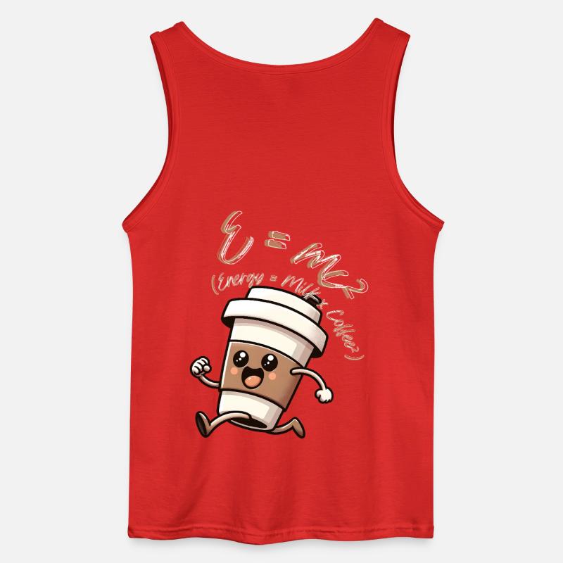 E-mc2 - Gildan Männer Tank Top - Rot