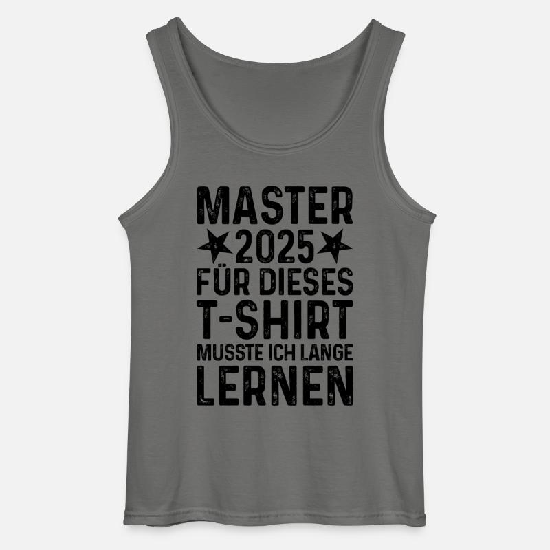 Master 2025 - Gildan Männer Tank Top - Anthrazit